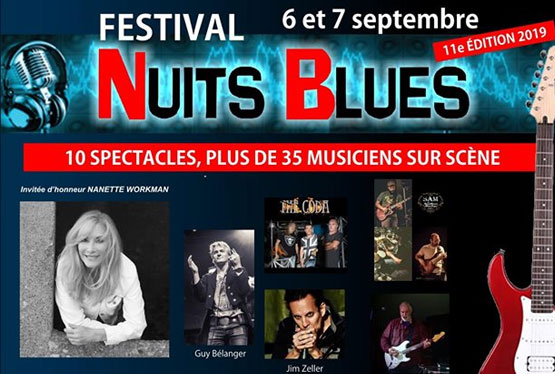 September Event 11e du Festival Nuits Blues Laurentides - NUITS BLUES FEST 2019