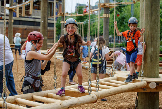 Voiles en Voiles - Aerial Courses in Pirate Ships